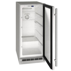 U-Line 15-Inch Outdoor Refrigerator – Stainless Steel Undercounter Fridge with Convection Cooling & LED Lighting, Built-In or Freestanding - UORE115 - The Home Selection