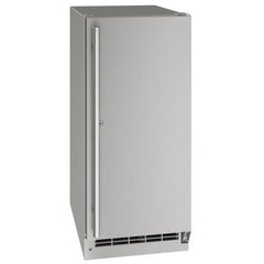 U-Line 15-Inch Outdoor Refrigerator – Stainless Steel Undercounter Fridge with Convection Cooling & LED Lighting, Built-In or Freestanding - UORE115 - The Home Selection