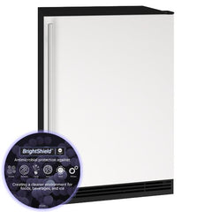 U-Line 15" Marine Crescent Ice Maker – 25 lb Daily Production, No Drain Required - UHRE124 - The Home Selection