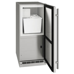 U-Line 15" Outdoor Crescent Ice Maker - UOCR115-SS01B - The Home Selection