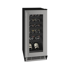 U-Line 15" Wine Refrigerator – 24 Bottle Capacity, Built-In or Freestanding - UHWC115 - The Home Selection