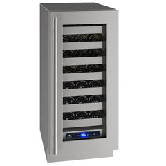 U-Line 15" Wine Refrigerator – 2.9 cu ft Capacity, Built-In or Freestanding - UHWC515 - The Home Selection