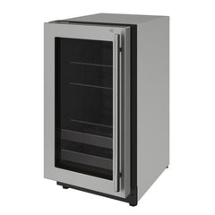 U-Line 18" 2000 Series Beverage Center – Compact Built-In Cooler for Wine, Beer & Beverages With Lock - U-2218BEV - The Home Selection
