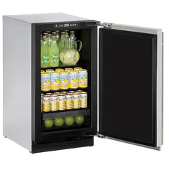 U-Line 18" 2000 Series Refrigerator – Built-In Undercounter Fridge with Convection Cooling & LED Lighting - U-2218R - The Home Selection