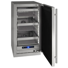 U-Line 18-Inch 5 Class Slide & Secure™ Refrigerator – Stainless Steel Undercounter Fridge with Variable Speed Compressor & U-Adjust™ Interior - UHRE518 - The Home Selection