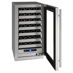 U-Line 18" Wine Refrigerator – 3.7 cu ft Capacity, Built-In or Freestanding - UHWC518 - The Home Selection