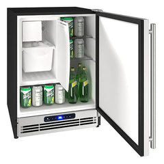 U-Line 21-Inch ADA Refrigerator/Ice Maker – Compact Undercounter Fridge with Crescent Ice Production, Digital Controls & ADA Height Compliance - UARI121 - The Home Selection