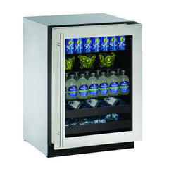 U-Line 24" 2000 Series Beverage Center – 4.9 cu ft Capacity, Built-In - U-2224BEV - The Home Selection
