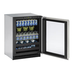 U-Line 24" 2000 Series Beverage Center – 4.9 cu ft Capacity, Built-In - U-2224BEV - The Home Selection