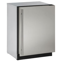 U-Line 24" 2000 Series Refrigerator – 4.9 cu ft Capacity, Built-In, Stainless Steel or Panel-Ready - 2224R - The Home Selection
