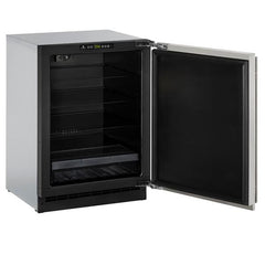 U-Line 24" 2000 Series Refrigerator – 4.9 cu ft Capacity, Built-In, Stainless Steel or Panel-Ready - 2224R - The Home Selection