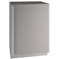 U-Line 24" 5 Class Slide & Secure™ Refrigerator – Stainless Steel Interior, Convection Cooling, Built-In or Freestanding - UHRE524 - The Home Selection