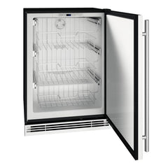 U-Line 24" Convertible Freezer – Dual-Mode Undercounter Freezer/Refrigerator with Convection Cooling & LED Lighting - UHFZ124 - The Home Selection