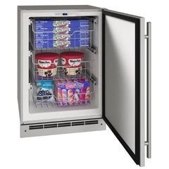 U-Line 24" Outdoor Convertible Refrigerator/Freezer - UOFZ124-SS01B - The Home Selection