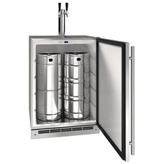 U-Line 24" Outdoor Keg Refrigerator - UOKR124-SS01A - The Home Selection