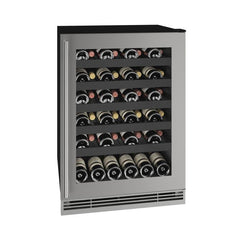 U-Line 24" Wine Refrigerator – 48 Bottle Built-In or Freestanding Wine Cooler - UHWC124 - The Home Selection