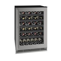 U-Line 24" Wine Refrigerator – 48 Bottle Built-In or Freestanding Wine Cooler - UHWC124 - The Home Selection