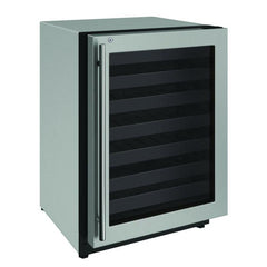 U-Line 24" Wine Refrigerator – 4.7 cu ft Capacity, Built-In or Freestanding with Lock - U-2224WCS - The Home Selection