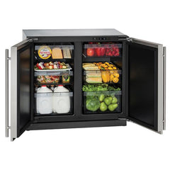 U-Line 36-Inch 3000 Series Dual-Zone Refrigerator Drawers – Built-In Undercounter Fridge with U-Select® OLED Controls & LED Theater Lighting - U-3036RR - The Home Selection