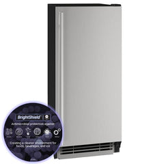 U-Line HCL115 / HCP115 15" Clear Ice Machine – Up to 55 lbs Daily Production, 25 lbs Storage - The Home Selection