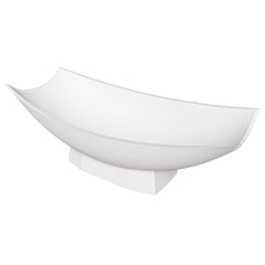 Alfi White Matte 71  Solid Surface Resin Free Standing Hammock Style Bathtub - AB9992