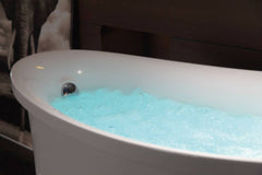 EAGO 6 ft White Free Standing Air Bubble Bathtub - AM1800