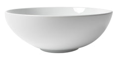 Alfi White 15  Round Vessel Bowl Above Mount Ceramic Sink - ABC905