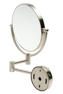 Alfi 8  Round Wall Mounted 5x Magnify Cosmetic Mirror - ABM8WR