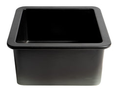 Alfi Square 18  x 18  Undermount / Drop In Fireclay Prep Sink - ABF1818S