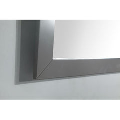 Bath Vanity with Engineered Marble Top in White with Basin and Mirror - VA1060D - The Home Selection