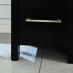 Vanity Art 108- Inch Double Sink Bathroom Vanity with White Ceramic Top and Mirror- VA3036-108 - The Home Selection