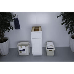 Vanity Art 12-Inch 1-Drawer Bath Vanity Cabinet Only - VA4012 - The Home Selection