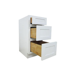 Vanity Art 12-Inch 3-Drawers Bath Vanity Cabinet Only - VA4012-3 - The Home Selection