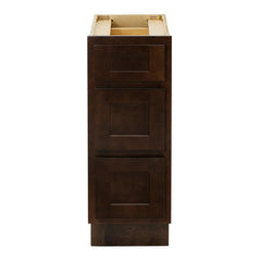 Vanity Art 12-Inch 3-Drawers Bath Vanity Cabinet Only - VA4012-3 - The Home Selection