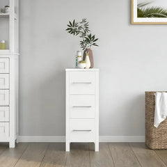 Vanity Art 12 Inch Bath Vanity Side Cabinet with Engineered Marble Top - VA3112 - The Home Selection