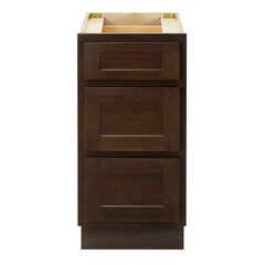 Vanity Art 15-Inch 3-Drawers Bath Vanity Cabinet Only - VA4024 - The Home Selection