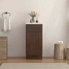 Vanity Art 15-Inch H 1-Drawer Bath Vanity Cabinet Only - VA4015-1 - The Home Selection
