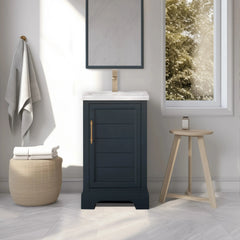 Vanity Art 20- Inch Bathroom Vanity with Ceramic Top - VA5020 - The Home Selection