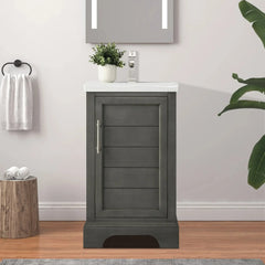 Vanity Art 20- Inch Bathroom Vanity with Ceramic Top - VA5020 - The Home Selection