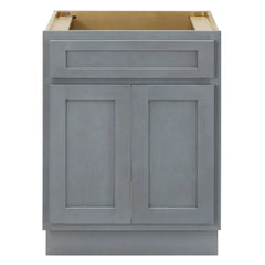 Vanity Art 24-Inch 2-Doors Bath Vanity Cabinet Only - VA4024 - The Home Selection