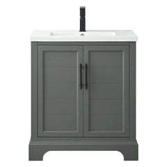 Vanity Art 30- Bathroom Vanity with Ceramic Top - VA5030 - The Home Selection