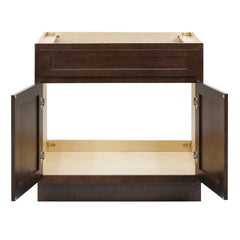 Vanity Art 33-Inch 2-Doors Bath Vanity Cabinet Only - VA4033 - The Home Selection