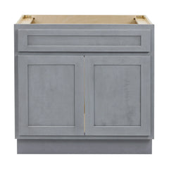 Vanity Art 33-Inch 2-Doors Bath Vanity Cabinet Only - VA4033 - The Home Selection