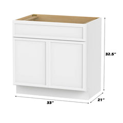 Vanity Art 33" Vanity Cabinet Only - VA4133 - The Home Selection