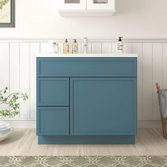 Vanity Art 36" Bath Vanity Cabinet Only - VA4136-2L - The Home Selection