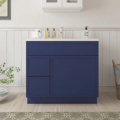 Vanity Art 36" Bath Vanity Cabinet Only - VA4136-2L - The Home Selection
