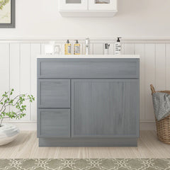 Vanity Art 36" Bath Vanity Cabinet Only - VA4136-2L - The Home Selection