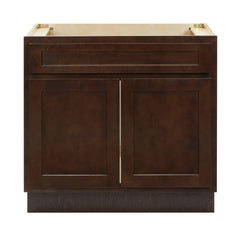 Vanity Art 36-Inch 2-Doors Bath Vanity Cabinet Only - VA4036 - The Home Selection