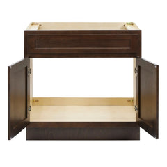 Vanity Art 36-Inch 2-Doors Bath Vanity Cabinet Only - VA4036 - The Home Selection