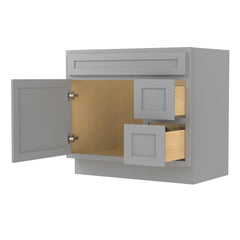 Vanity Art 36-Inch 2-Right Drawers Bath Vanity Cabinet Only - VA4036 - The Home Selection